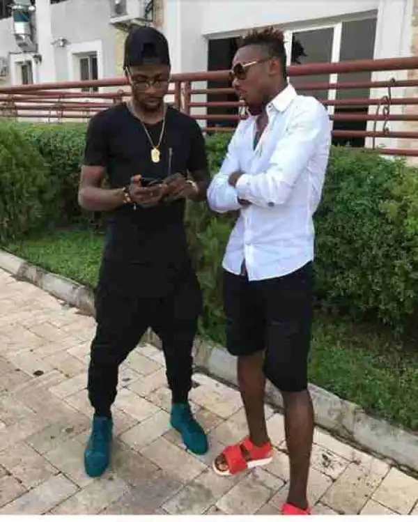 Manchester City Player, Iheanacho & Arsenal Star, Nwakali Hang Out Together